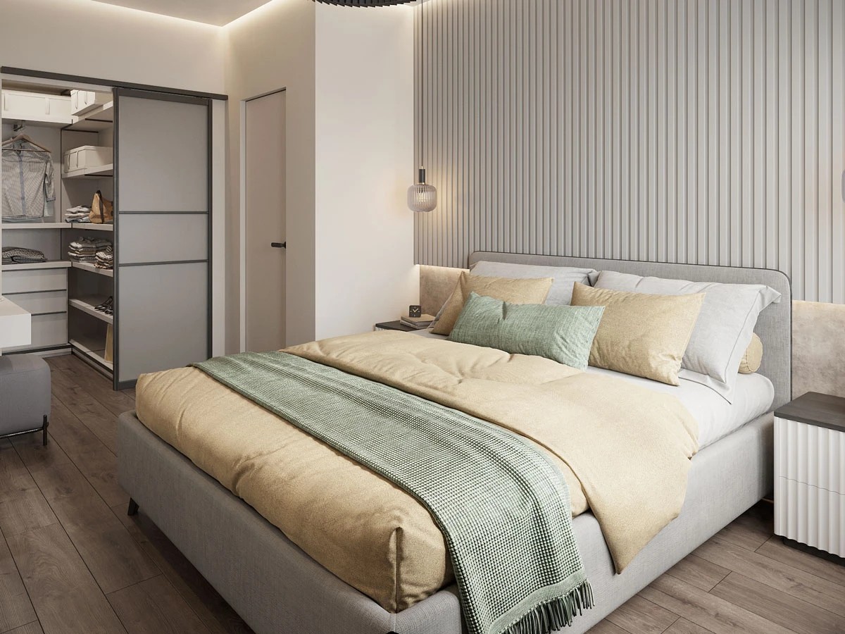 ЖК Уютный. Двухкомнатная. Современный стиль