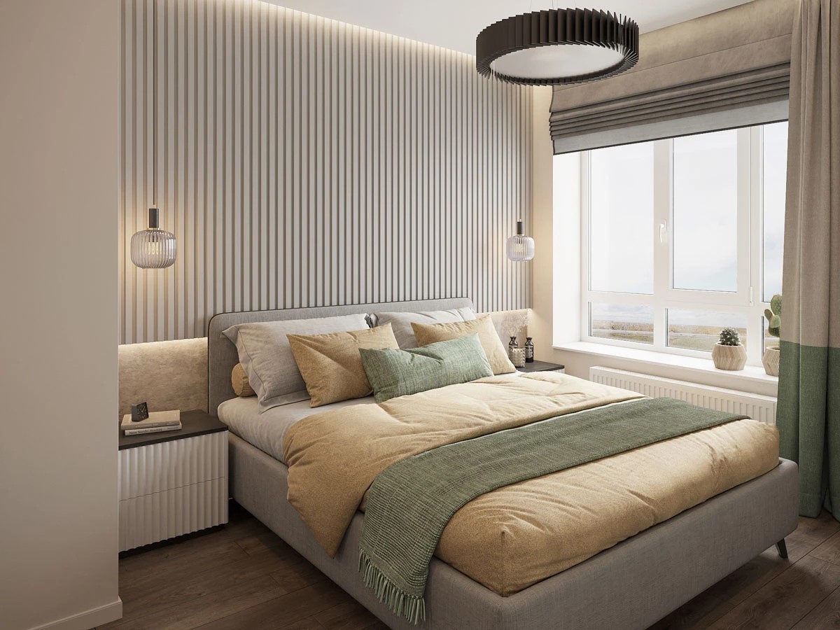 ЖК Уютный. Двухкомнатная. Современный стиль