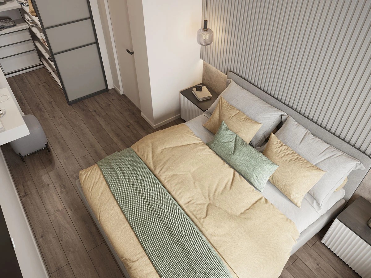 ЖК Уютный. Двухкомнатная. Современный стиль