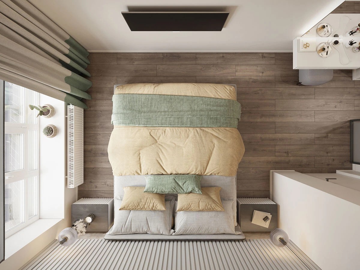 ЖК Уютный. Двухкомнатная. Современный стиль