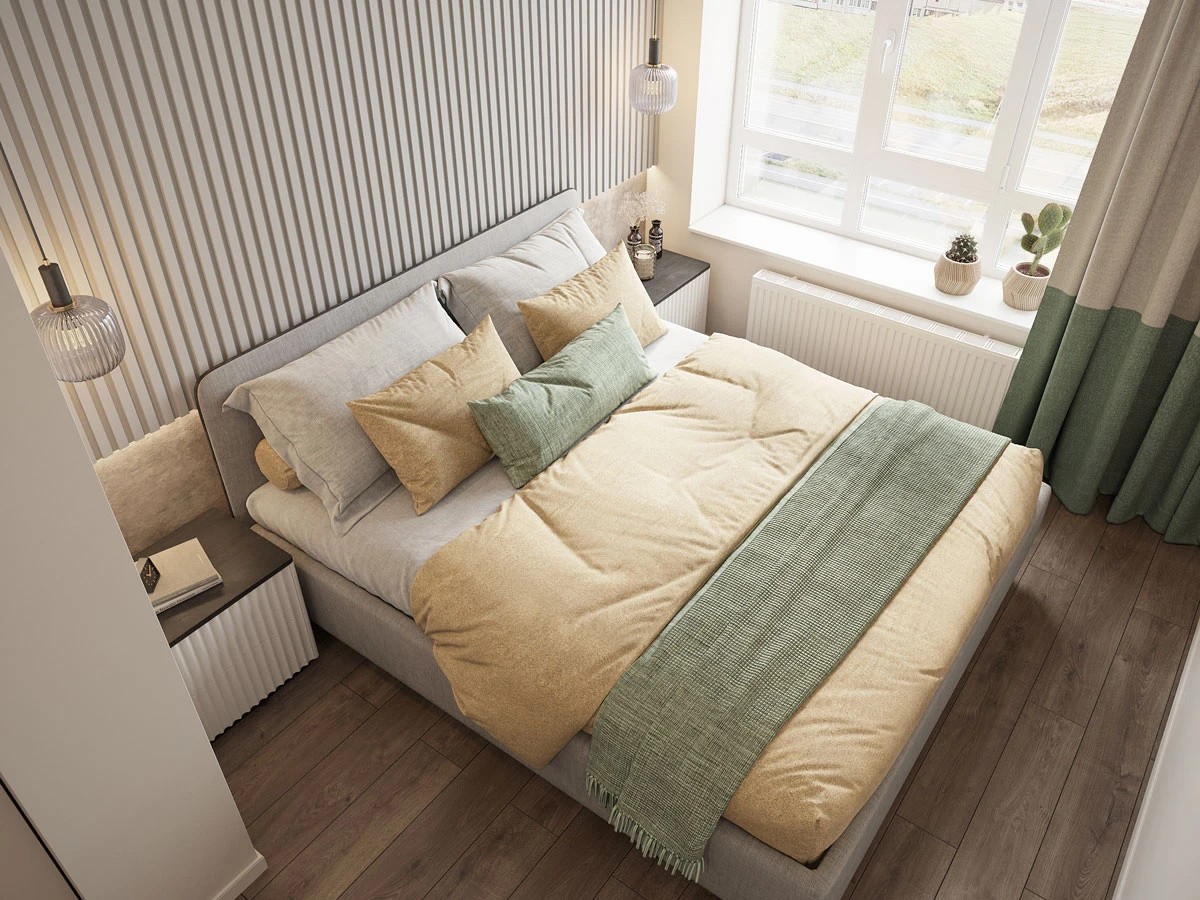 ЖК Уютный. Двухкомнатная. Современный стиль