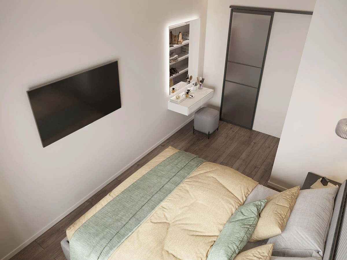 ЖК Уютный. Двухкомнатная. Современный стиль