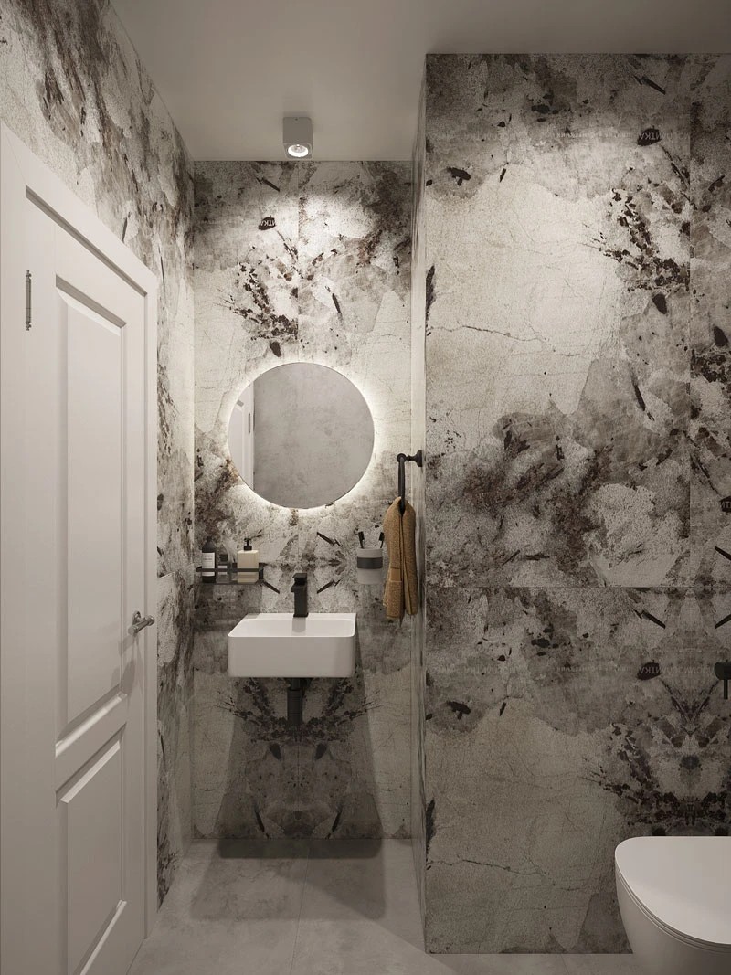 ЖК Уютный. Трехкомнатная. Скандинавский стиль