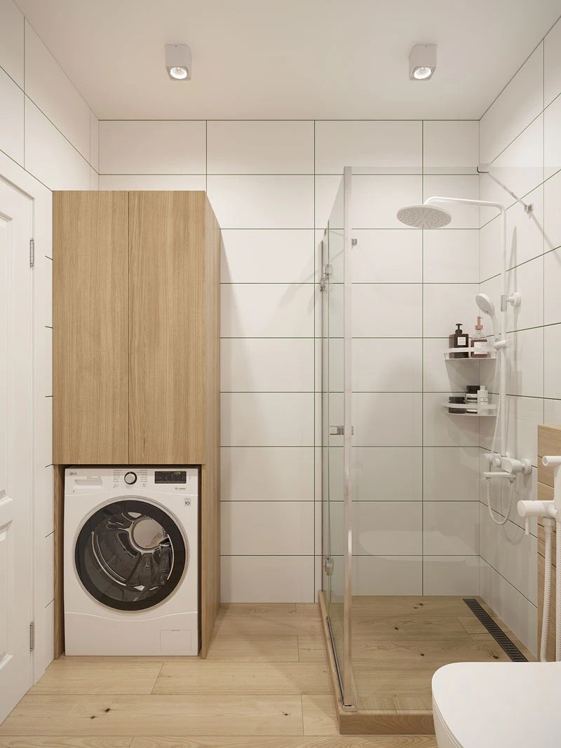 ЖК Уютный. Трехкомнатная. Скандинавский стиль