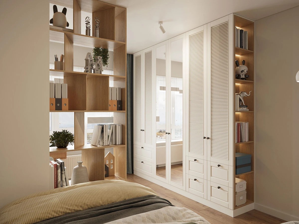 ЖК Уютный. Трехкомнатная. Скандинавский стиль