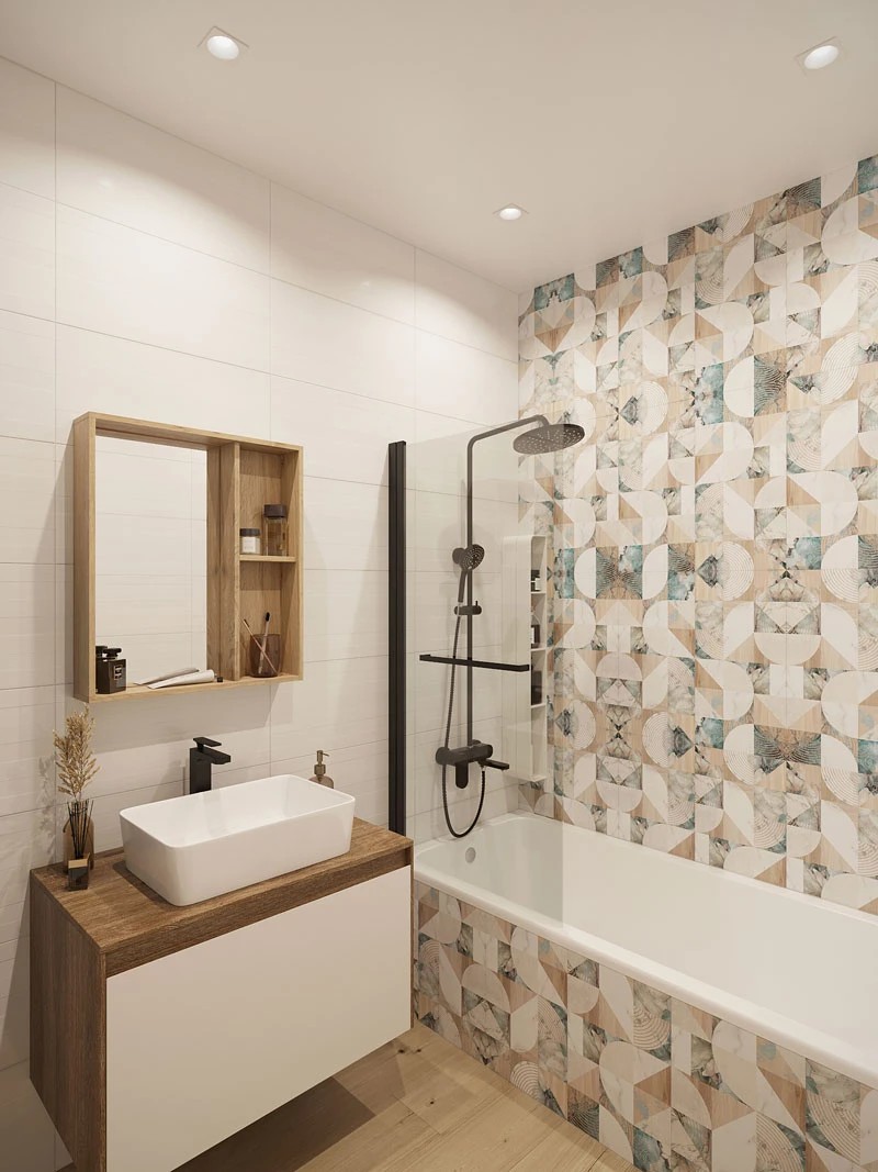 ЖК Уютный. Трехкомнатная. Скандинавский стиль