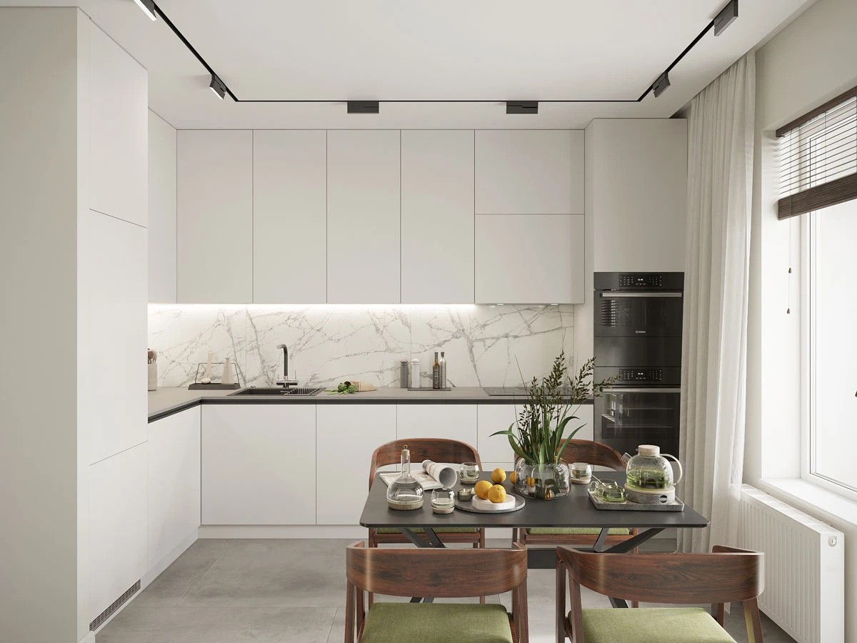 ЖК Уютный. Трехкомнатная. Современный стиль