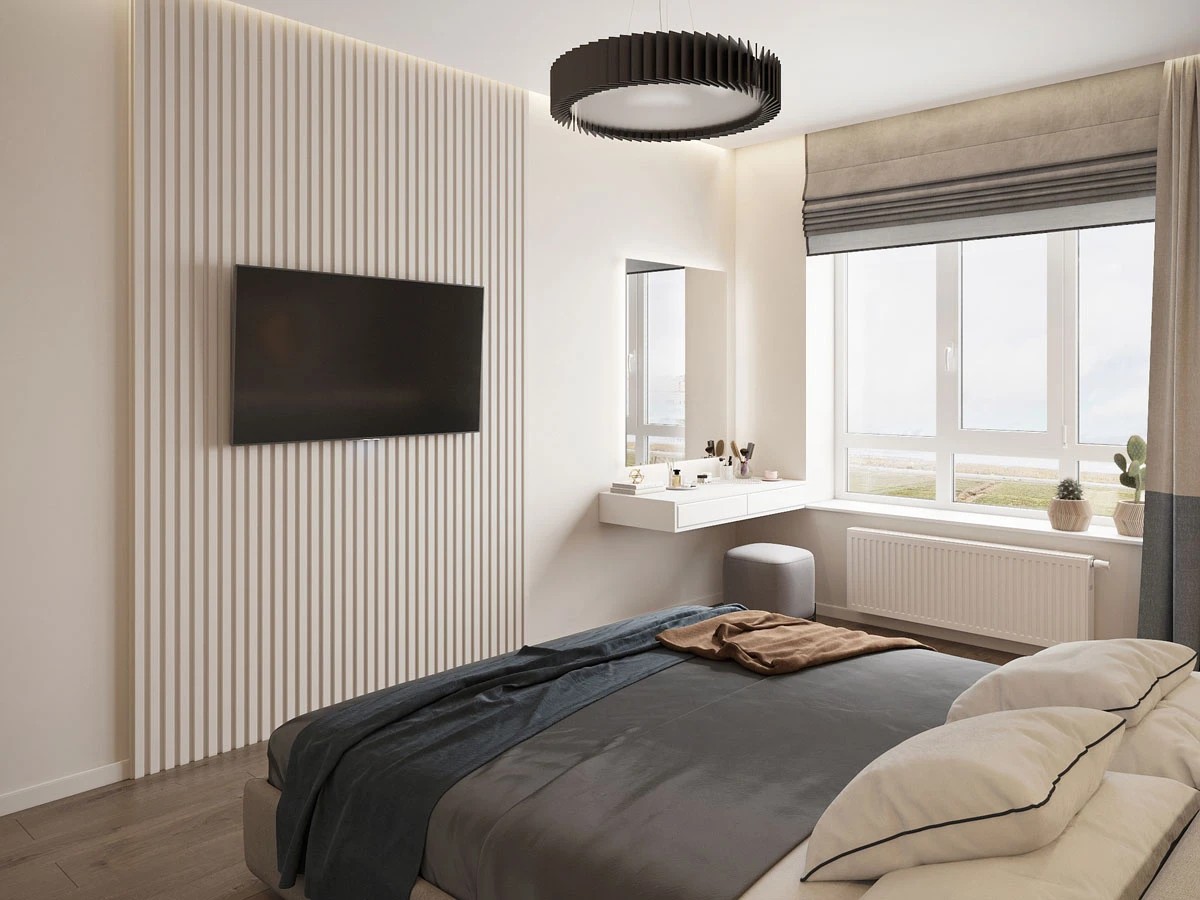 ЖК Уютный. Трехкомнатная. Современный стиль