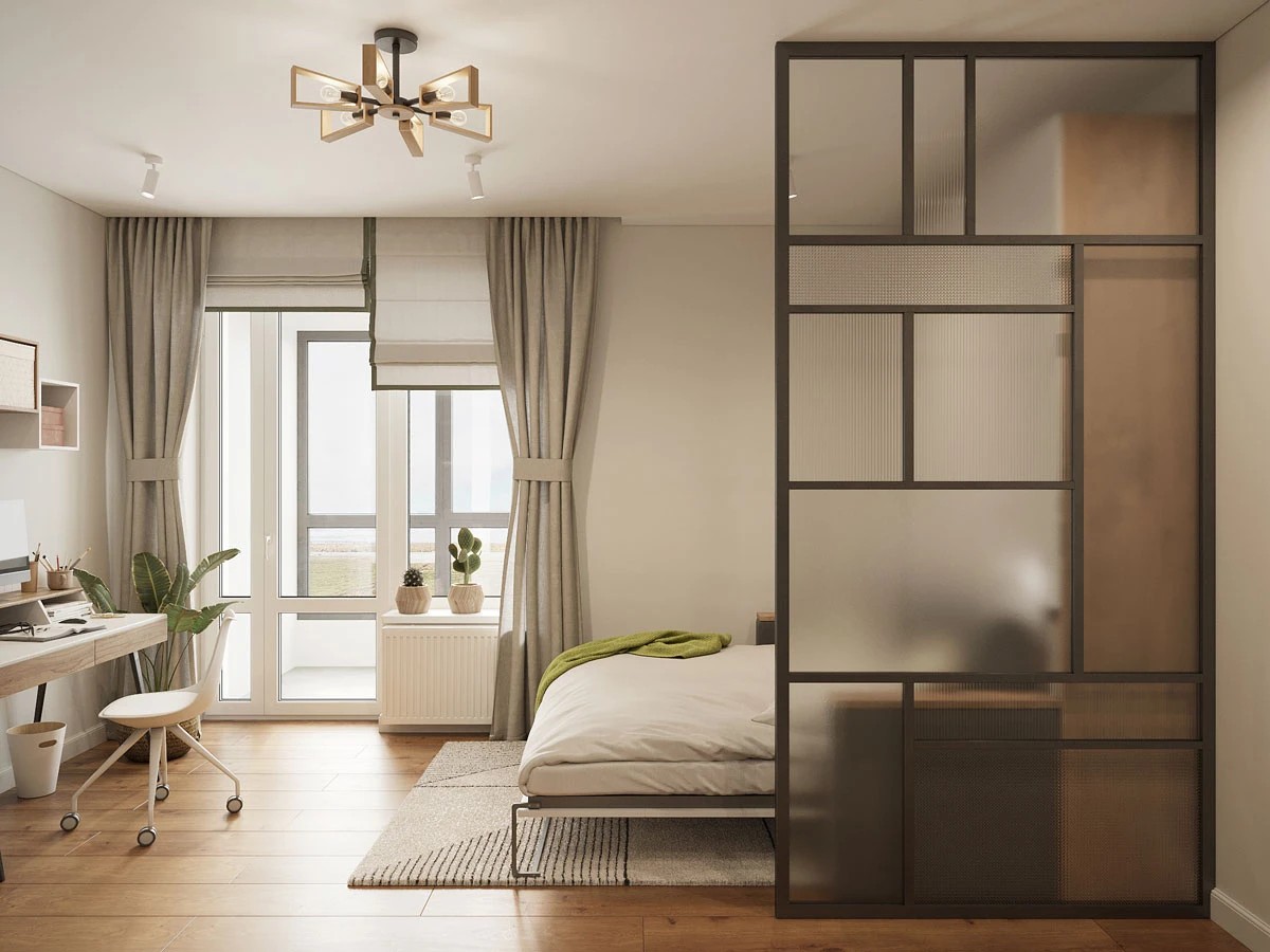 ЖК Уютный. Студия. Скандинавский стиль