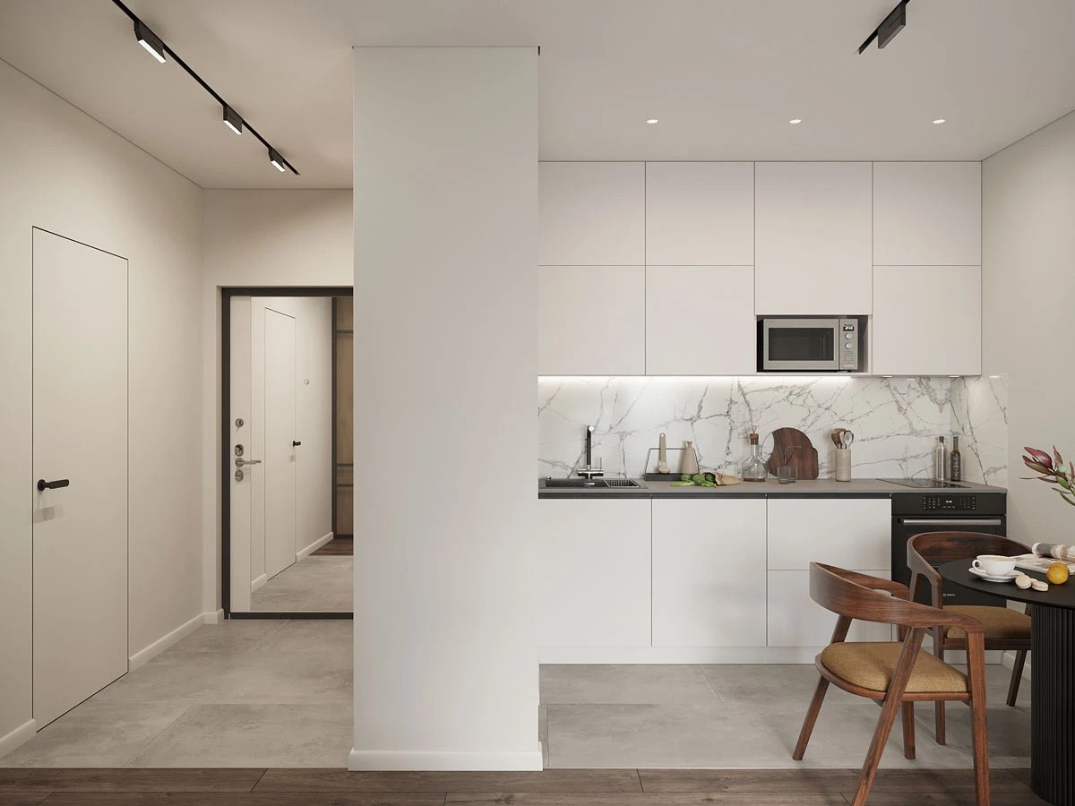 ЖК Уютный. Студия. Современный стиль