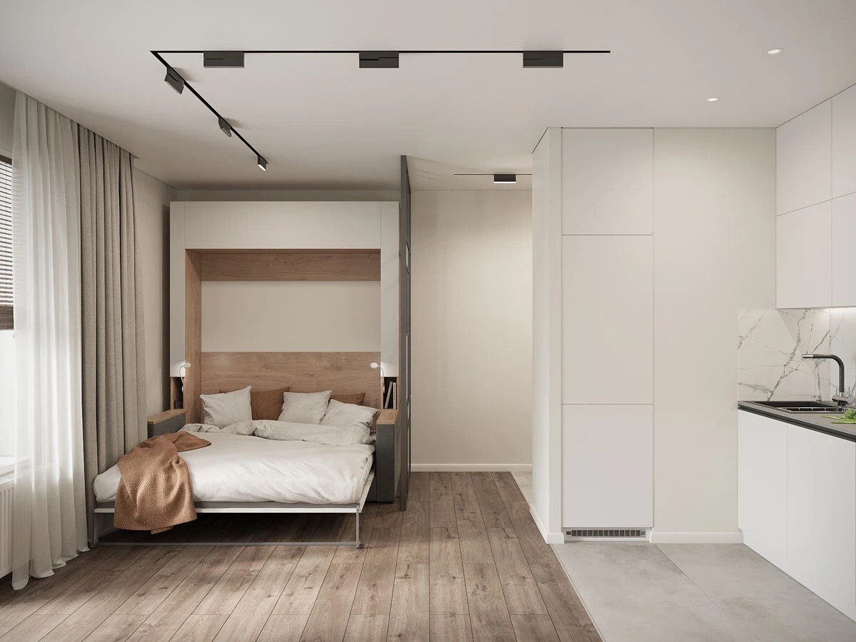 ЖК Уютный. Студия. Современный стиль