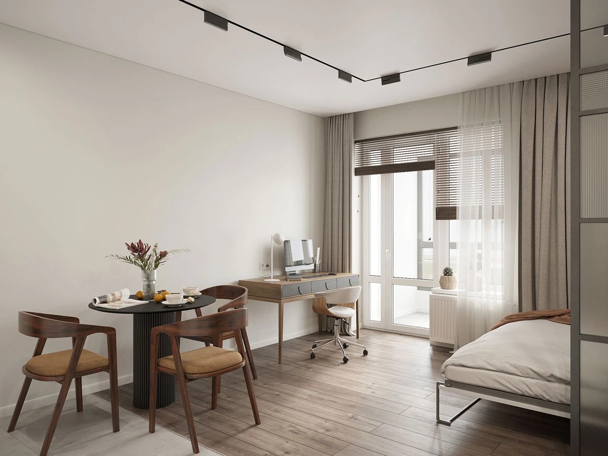 ЖК Уютный. Студия. Современный стиль