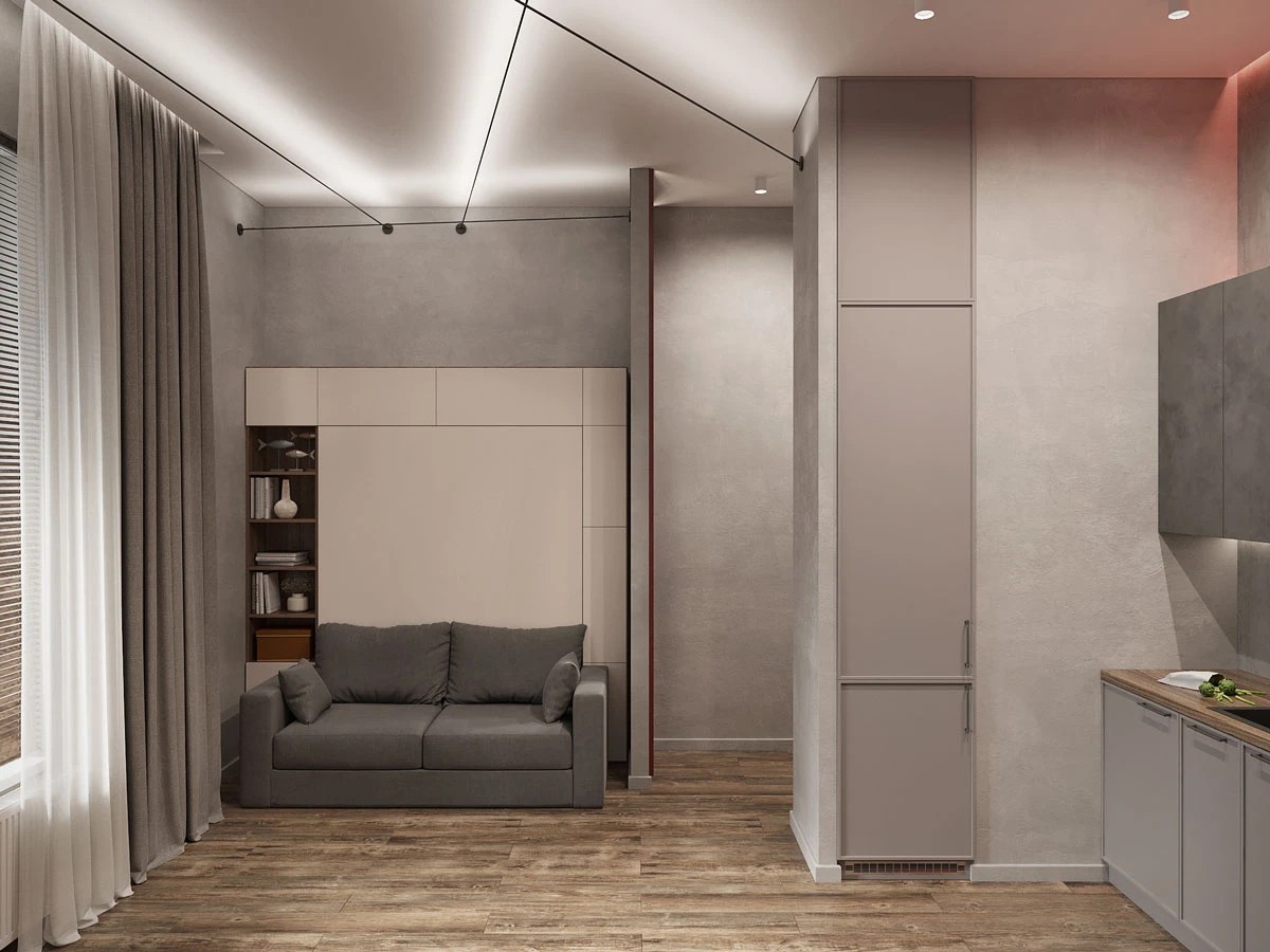 Дизайн интерьера студии видовой