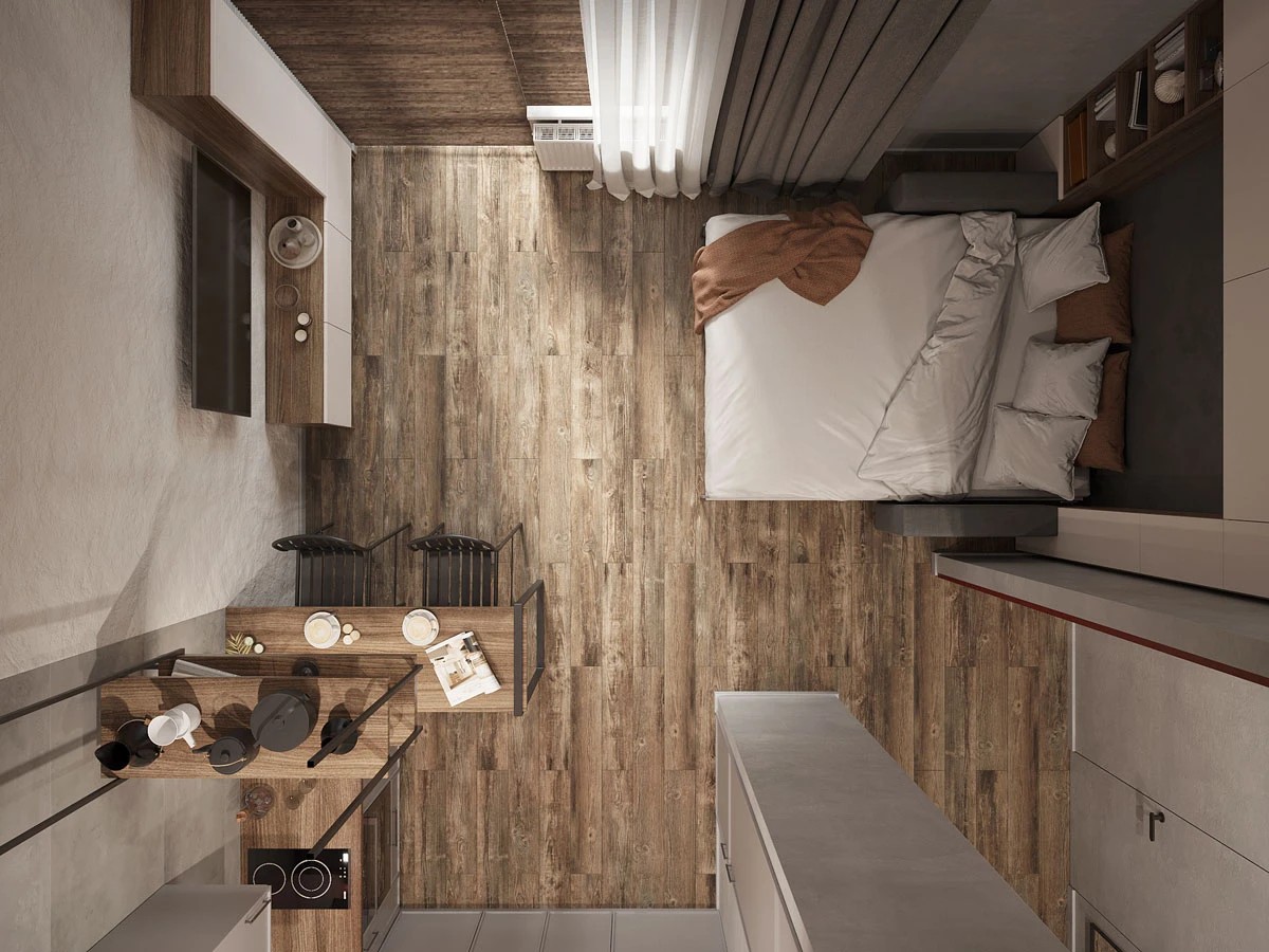 Дизайн интерьера студии видовой