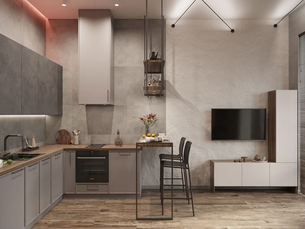 Дизайн интерьера студии видовой