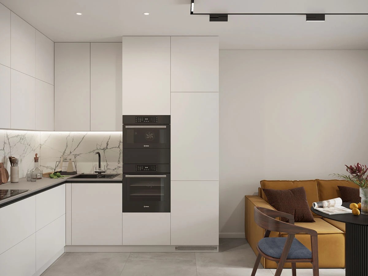 ЖК Уютный. Однокомнатная. Современный стиль