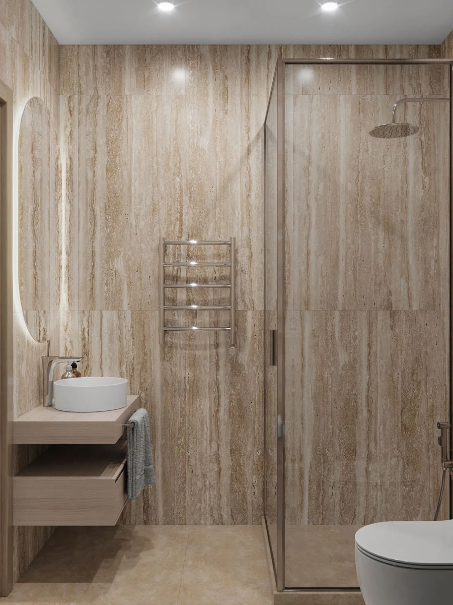 Дизайн интерьера 3-х комнатной квартиры видовой