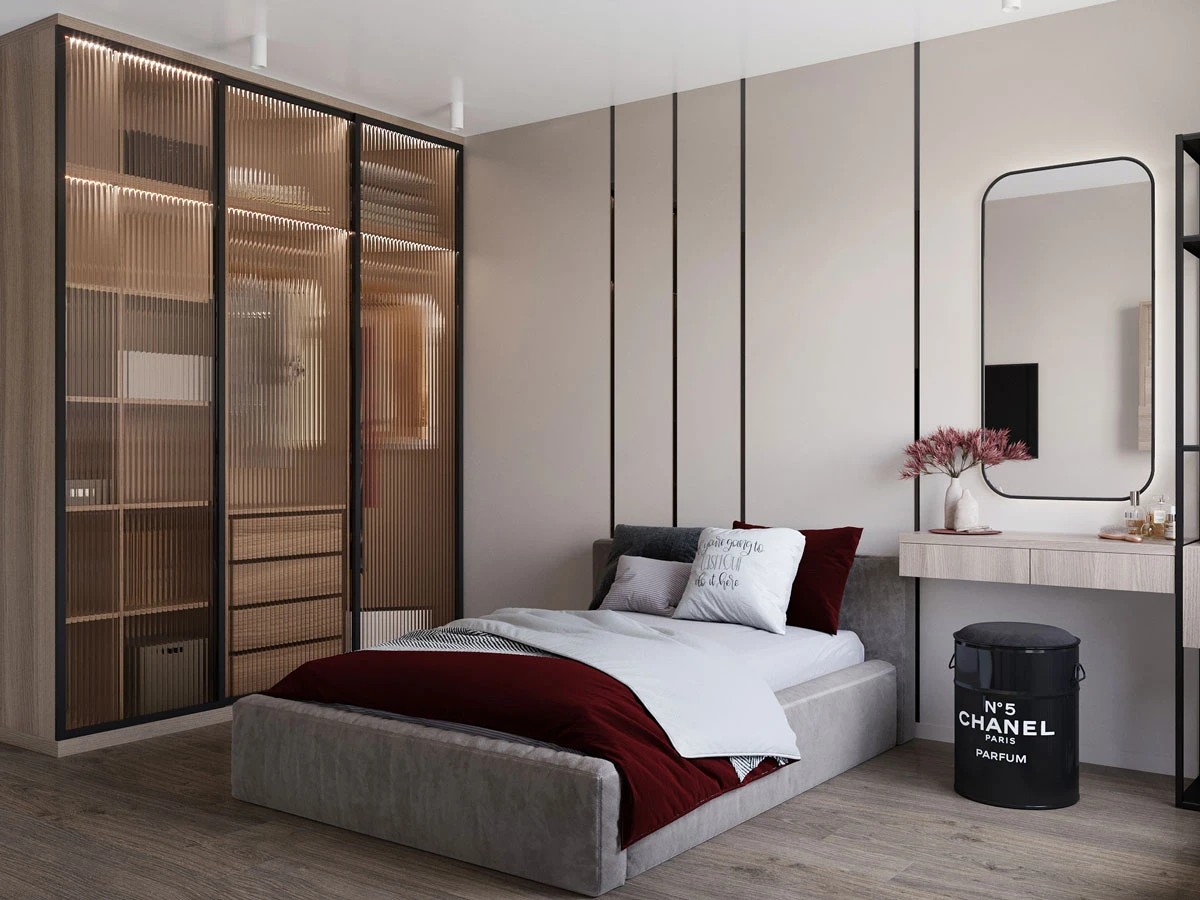 Дизайн интерьера 3-х комнатной квартиры видовой