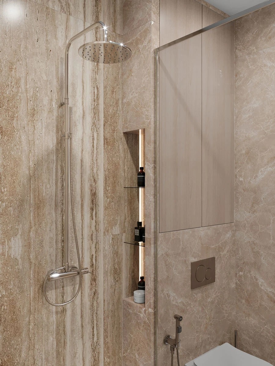 Дизайн интерьера 3-х комнатной квартиры видовой