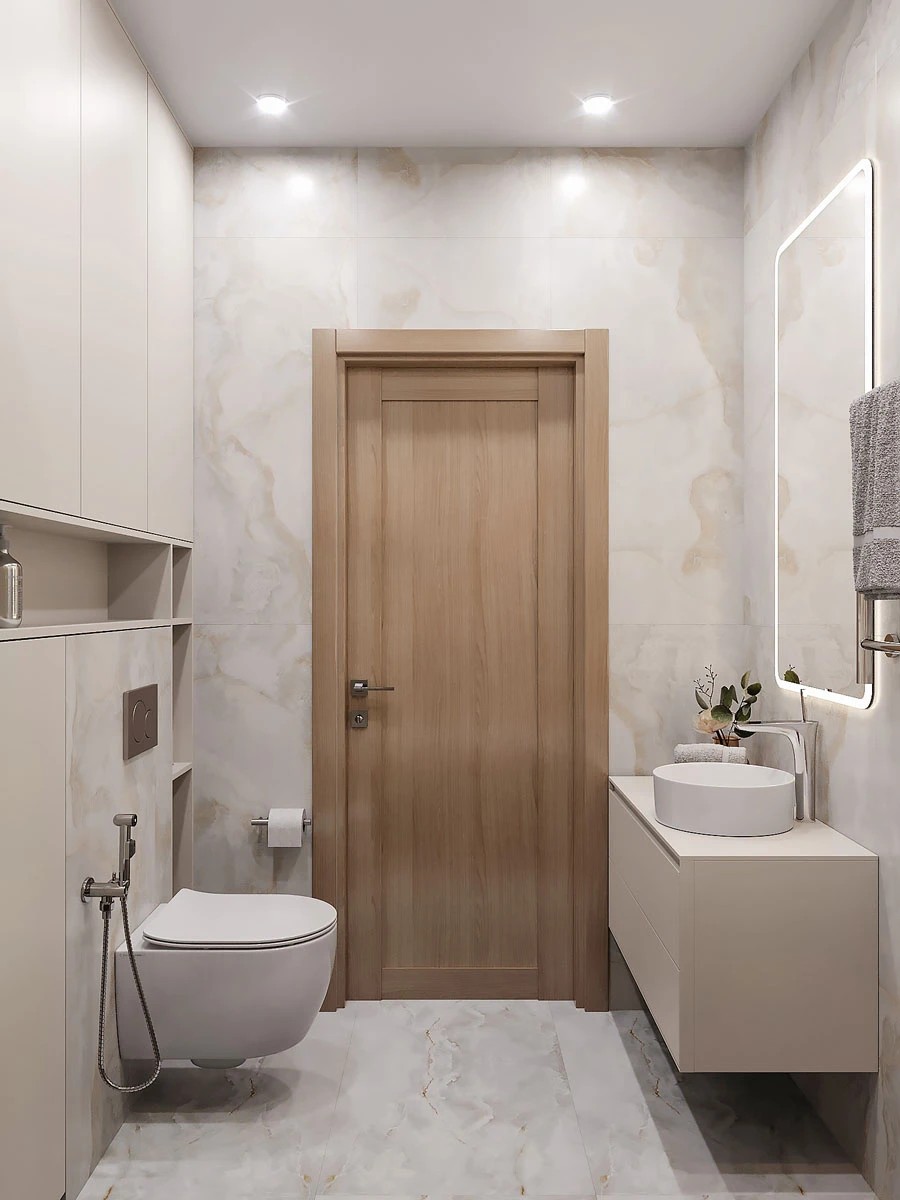 Дизайн интерьера 3-х комнатной квартиры видовой