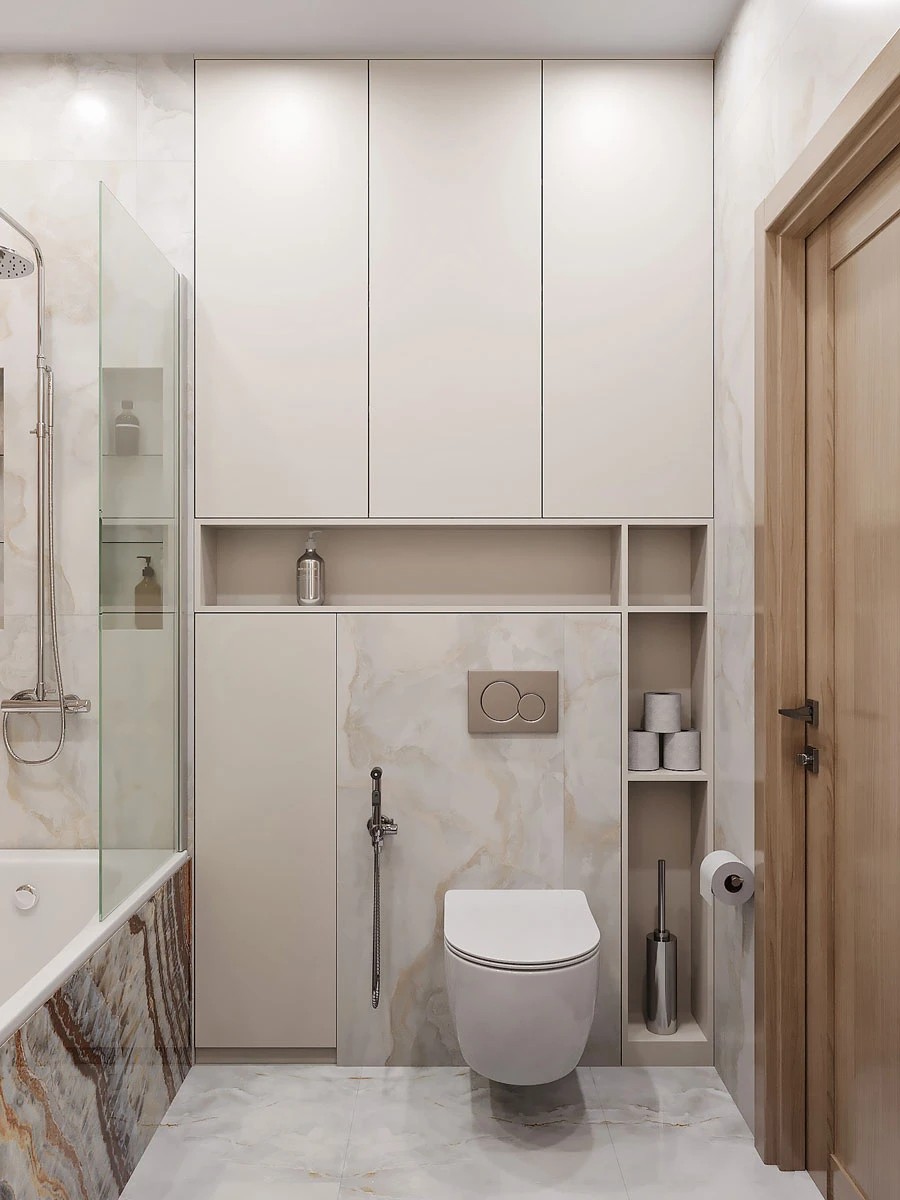 Дизайн интерьера 3-х комнатной квартиры видовой