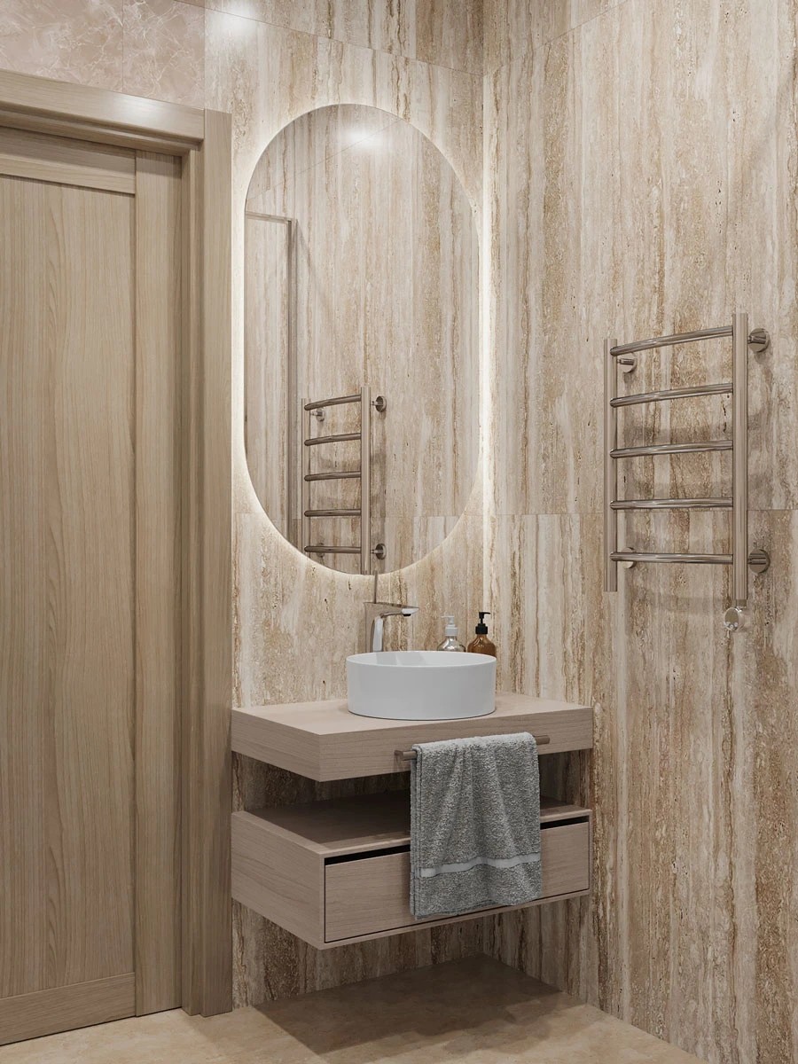 Дизайн интерьера 3-х комнатной квартиры видовой