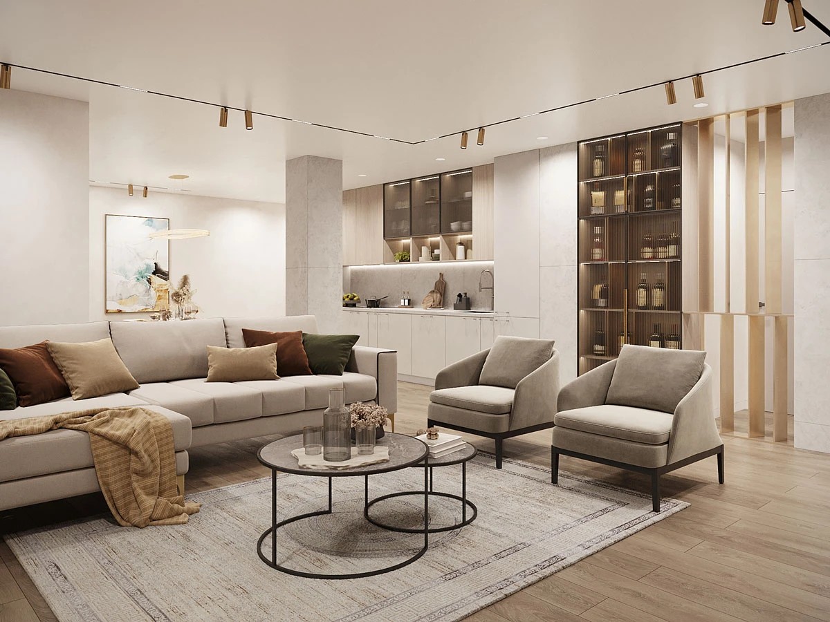 Двухуровневые апартаменты 195 кв.м. с фотостудией