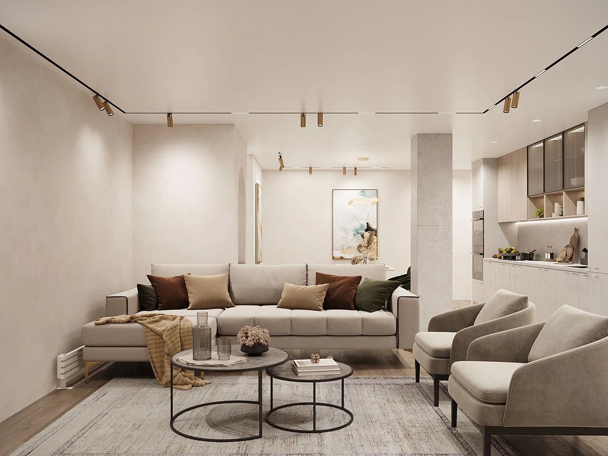 Двухуровневые апартаменты 195 кв.м. с фотостудией