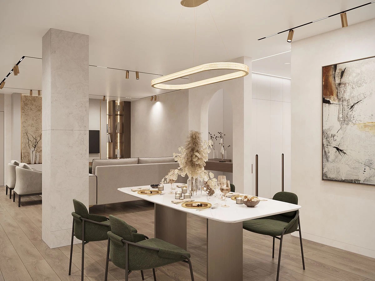 Двухуровневые апартаменты 195 кв.м. с фотостудией