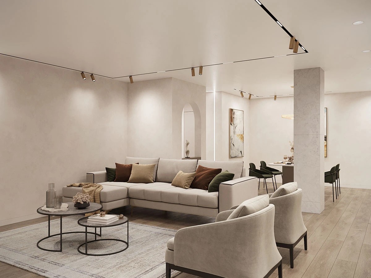 Двухуровневые апартаменты 195 кв.м. с фотостудией