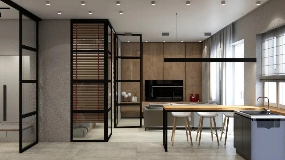 Однокомнатная квартира 42м2