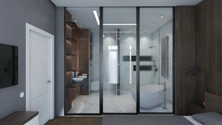 Квартира в современном стиле 110м2