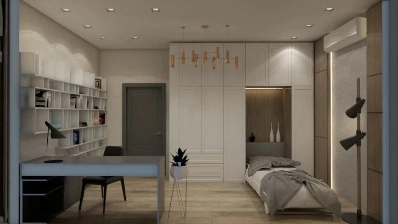 Квартира в современном стиле 110м2