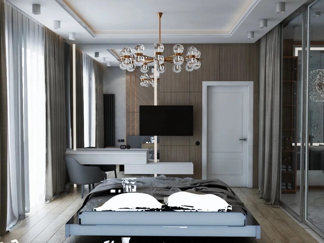 Квартира в современном стиле 110м2