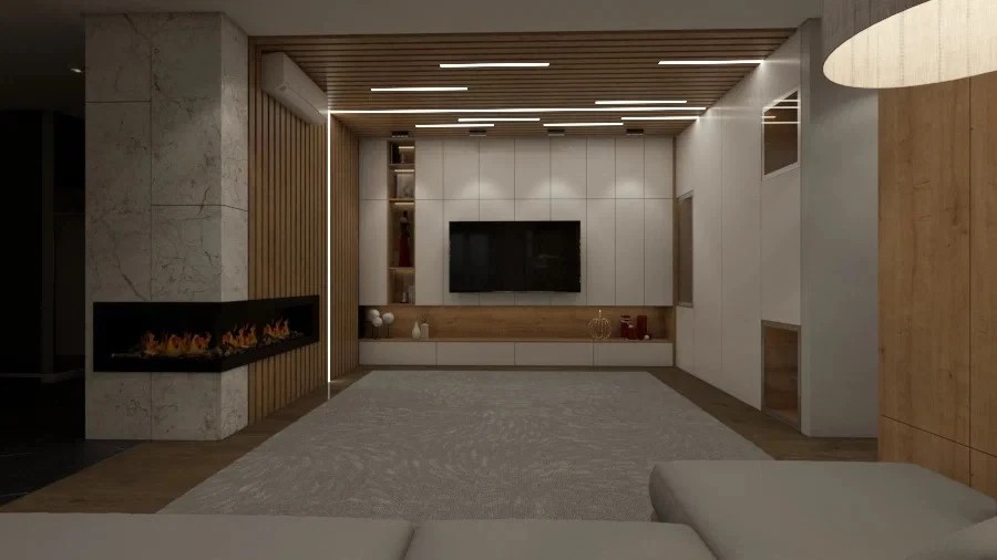 Квартира в современном стиле 110м2