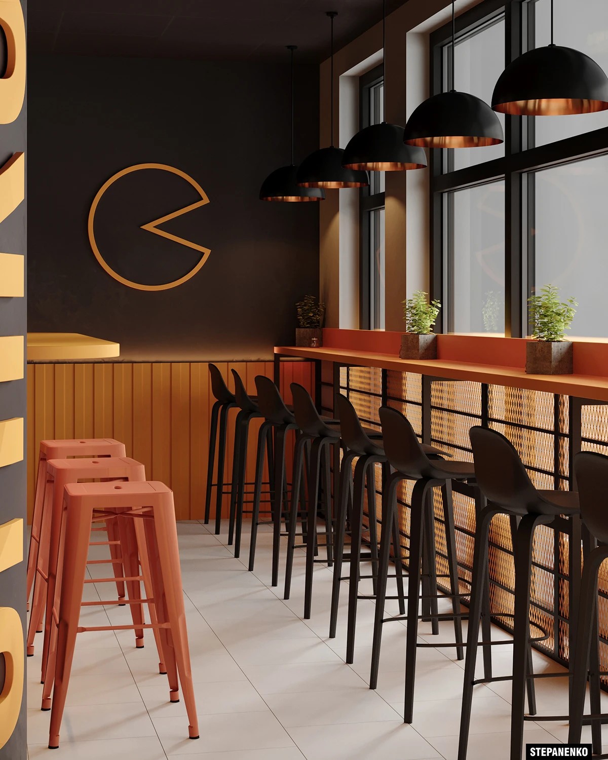 STREET FOOD CAFE DESIGN