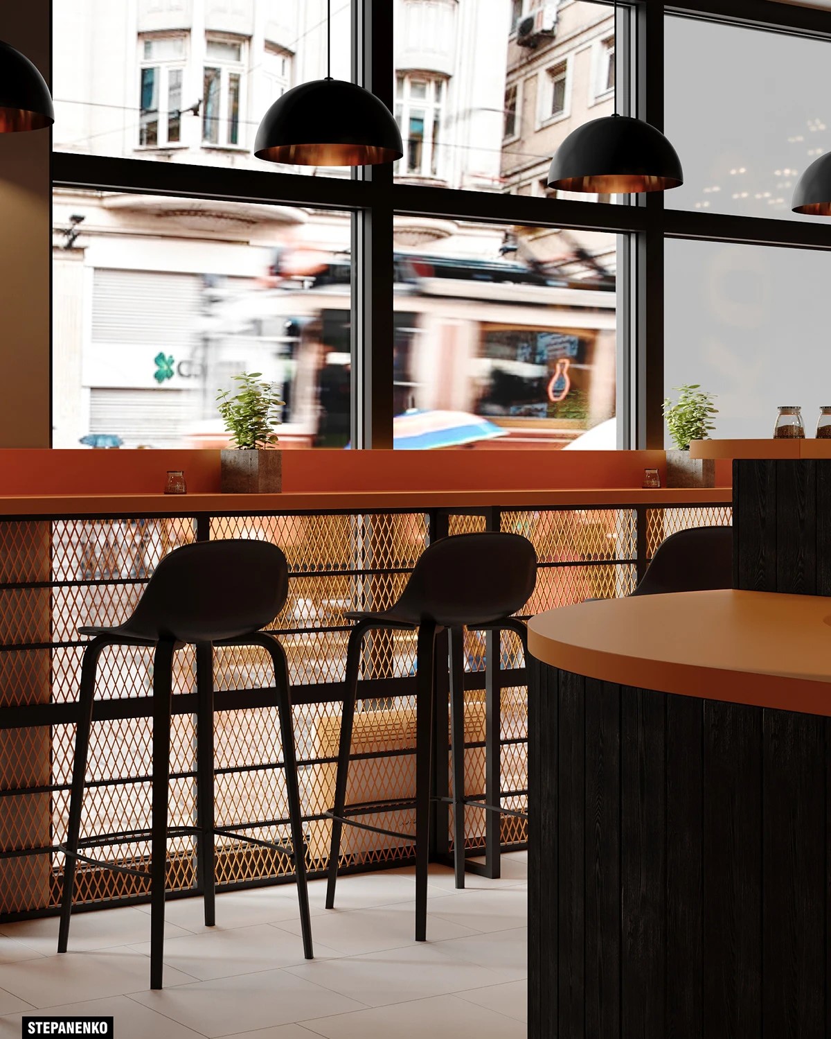 STREET FOOD CAFE DESIGN