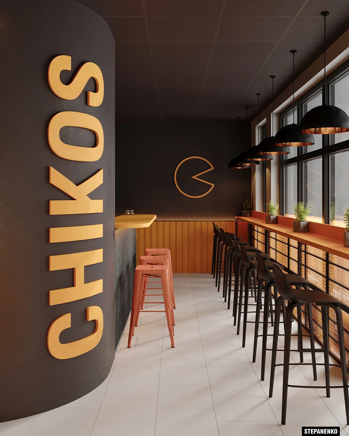 STREET FOOD CAFE DESIGN