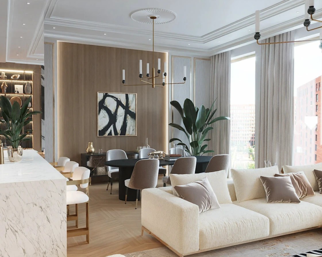 ЭКСКЛЮЗИВНЫЕ АПАРТАМЕНТЫ А ЖК САДОВЫЕ КВАРТАЛЫ