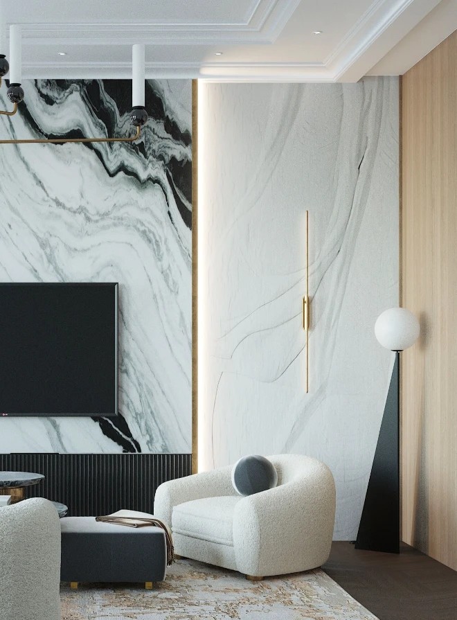 ЧЕРНОЕ БЕЛОЕ В ЖК САДОВЫЕ КВАРТАЛЫ