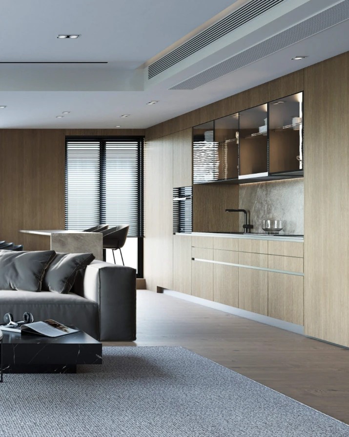 АПАРТАМЕНТЫ С ПРИРОДНЫМ МИНИМАЛИЗМОМ