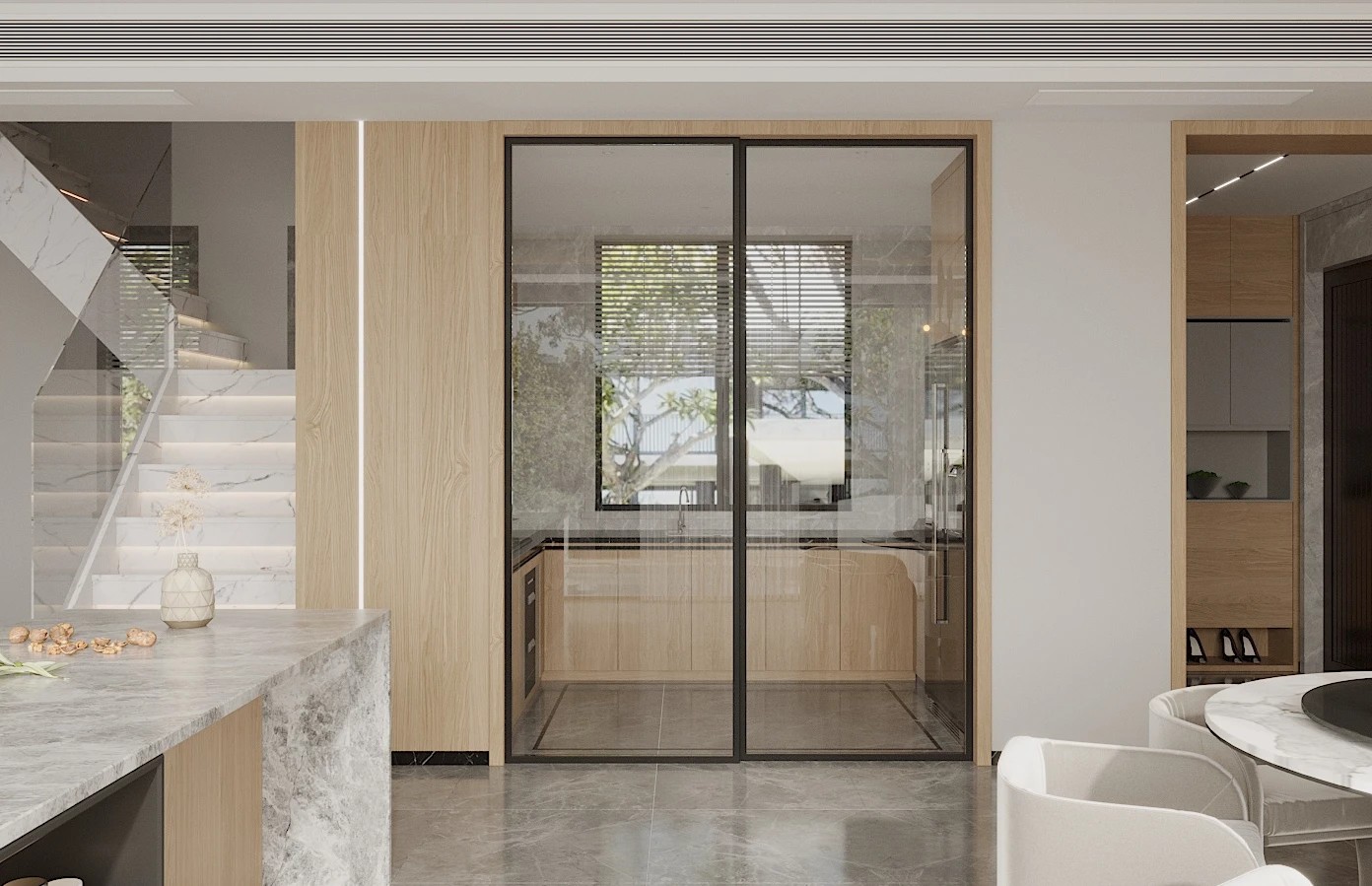 ЛАКОНИЧНЫЙ ЗАГОРОДНЫЙ ДОМ