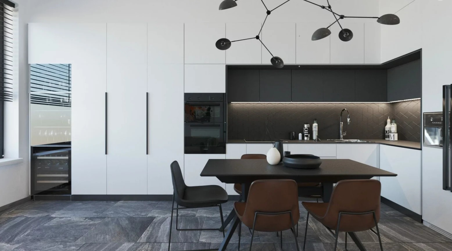 МОНОХРОМНАЯ КВАРТИРА В МОСКВЕ