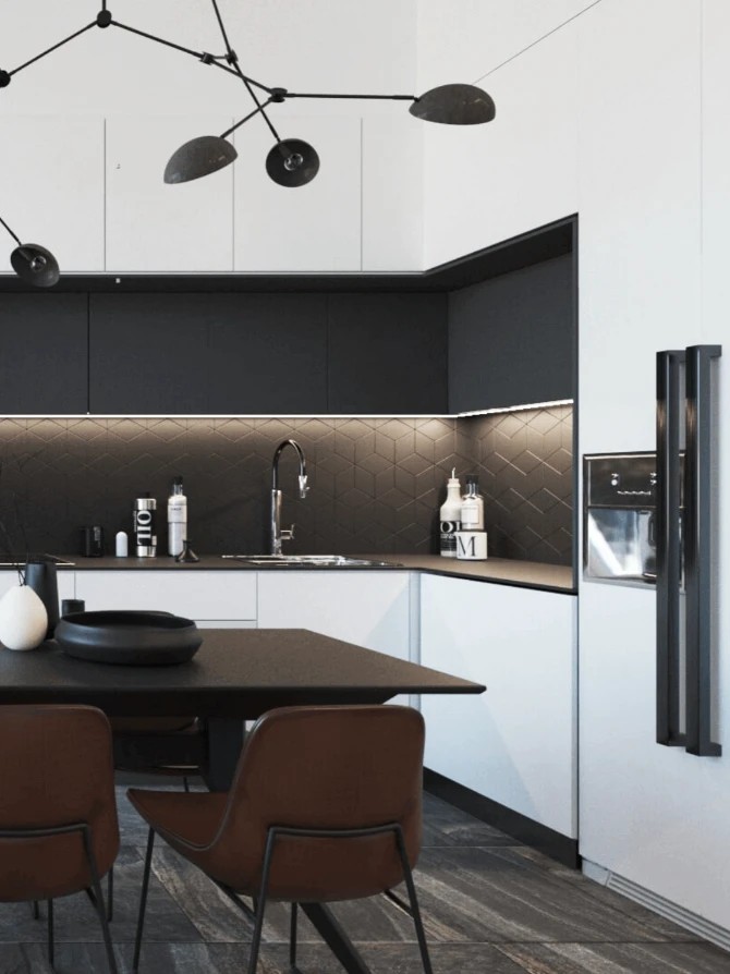 МОНОХРОМНАЯ КВАРТИРА В МОСКВЕ