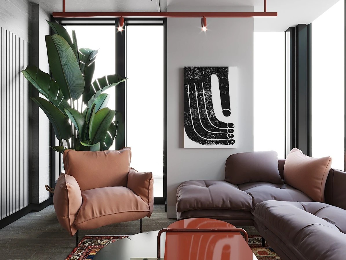 ЯРКАЯ КВАРТИРА ДЛЯ ИЛЛЮСТРАТОРА В ЖК SLAVA