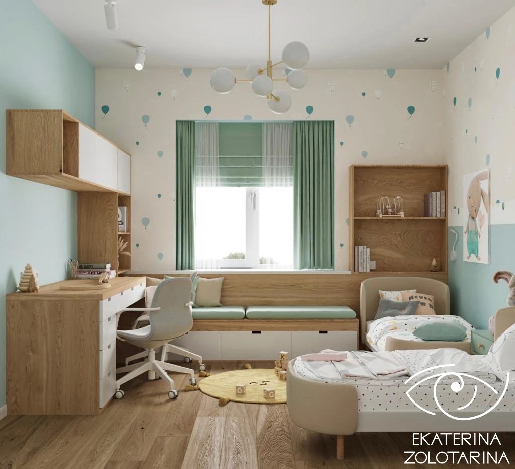 Детская комната для близнецов