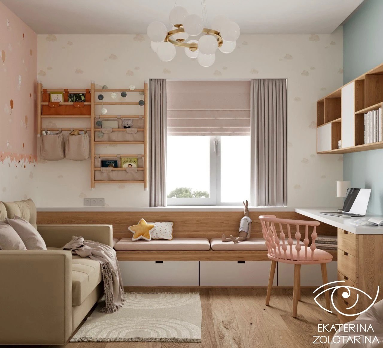 Детская комната для близнецов