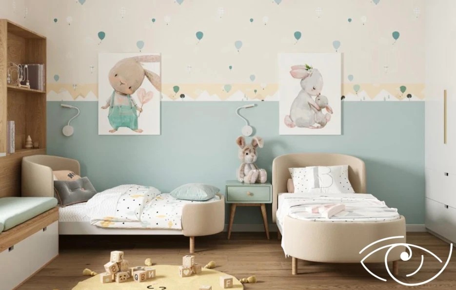 Детская комната для близнецов