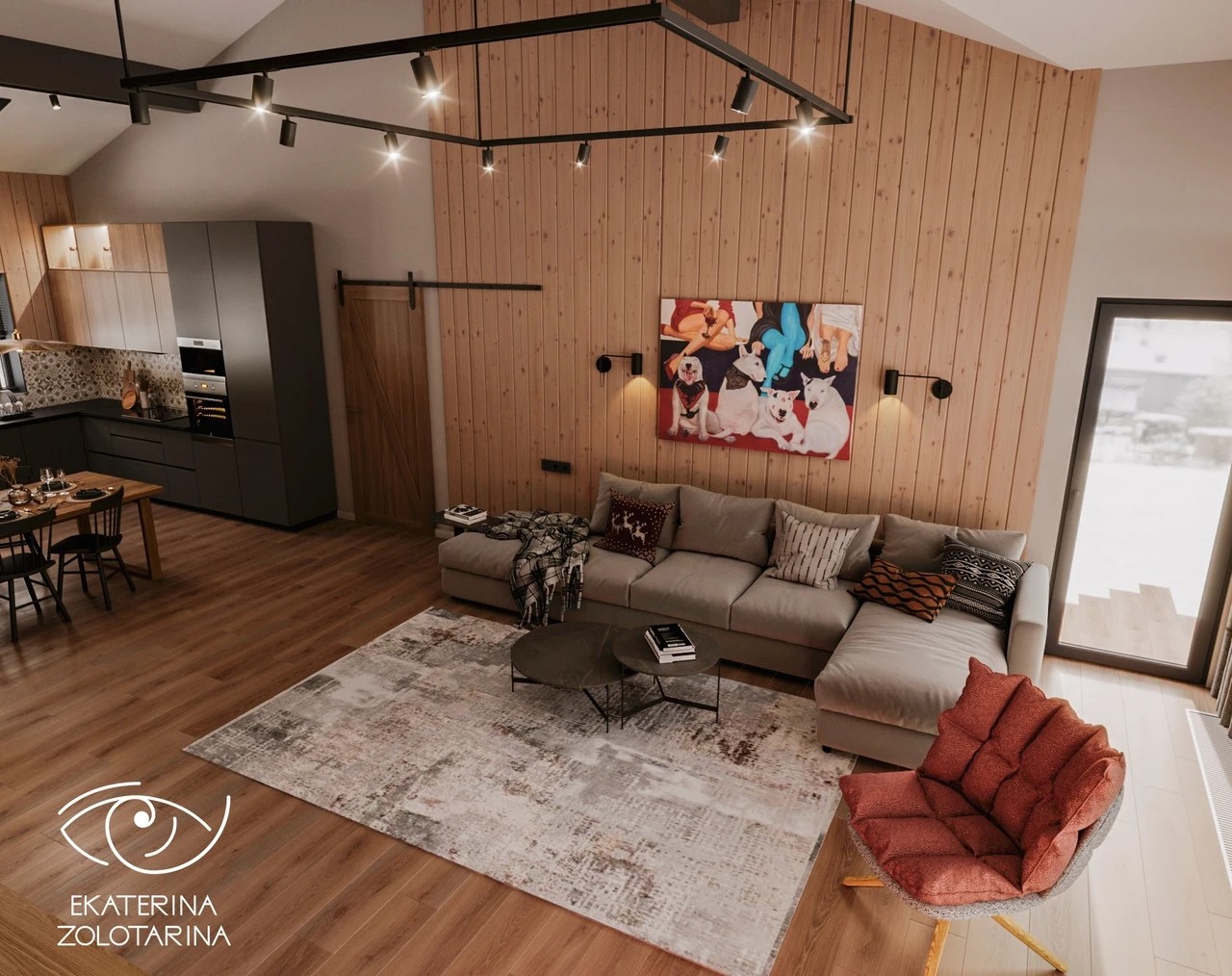 Дизайн-проект загородного дома