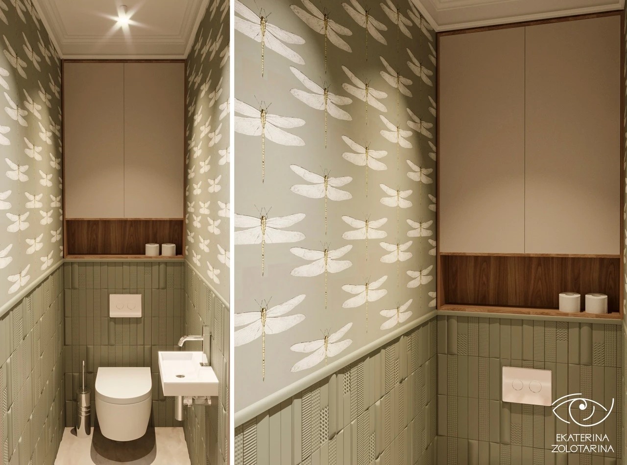 Очень стильный санузел